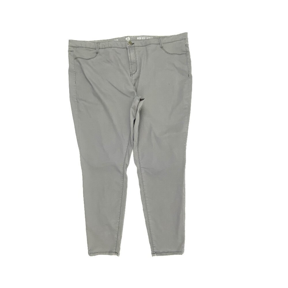 So High Rise Jegging Women's size‎ 24W Gray Denim jeans